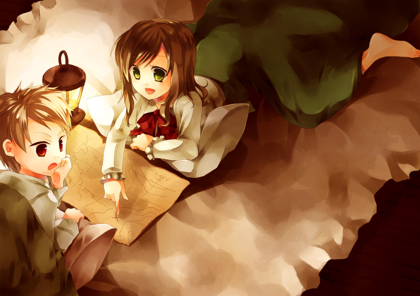 anthropomorphism, axis_powers_hetalia, hungary_(hetalia), loli, male, prussia_(hetalia)