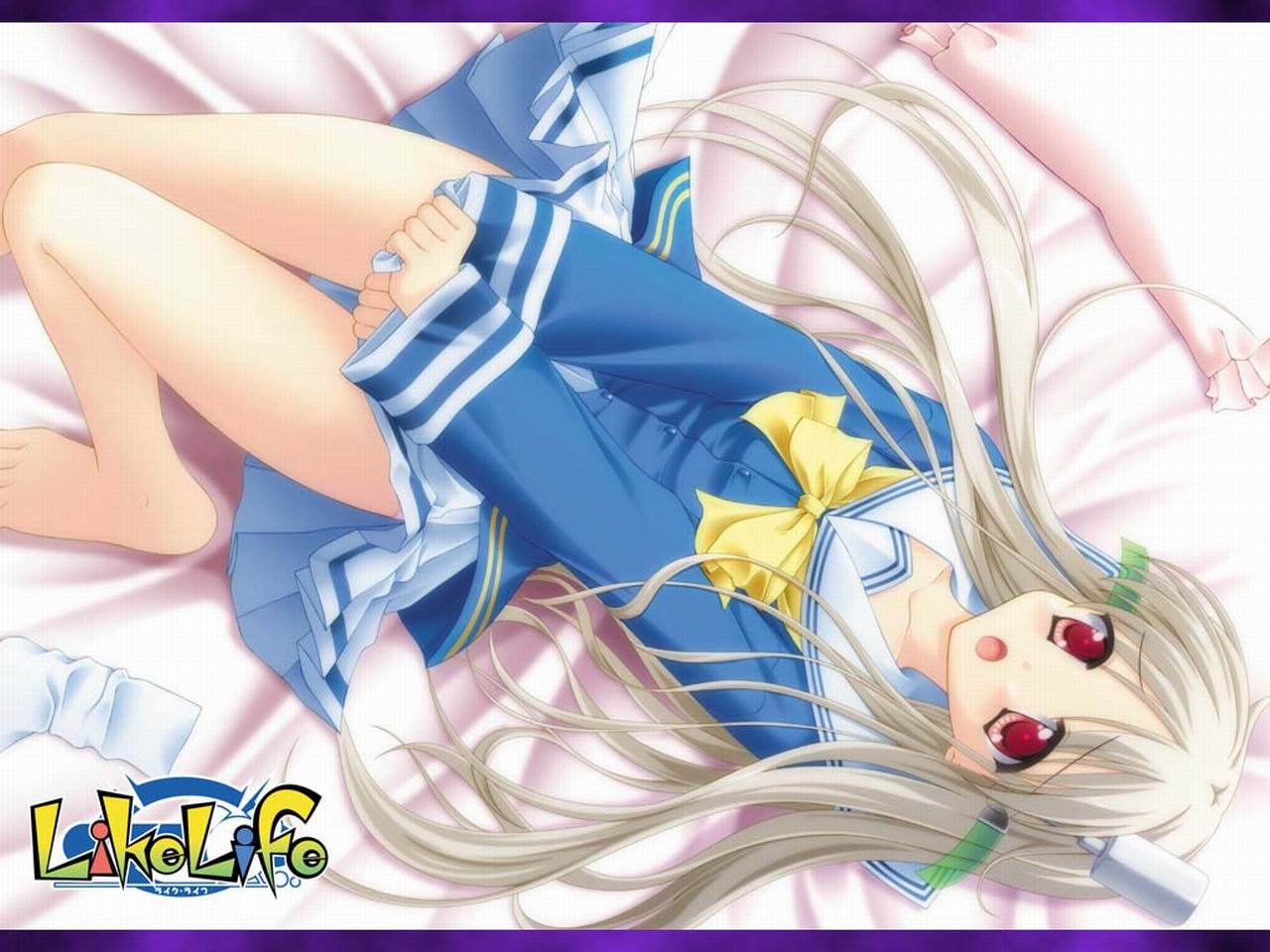 kosaka_himeko, like_life, long_hair, red_eyes, school_uniform, tagme