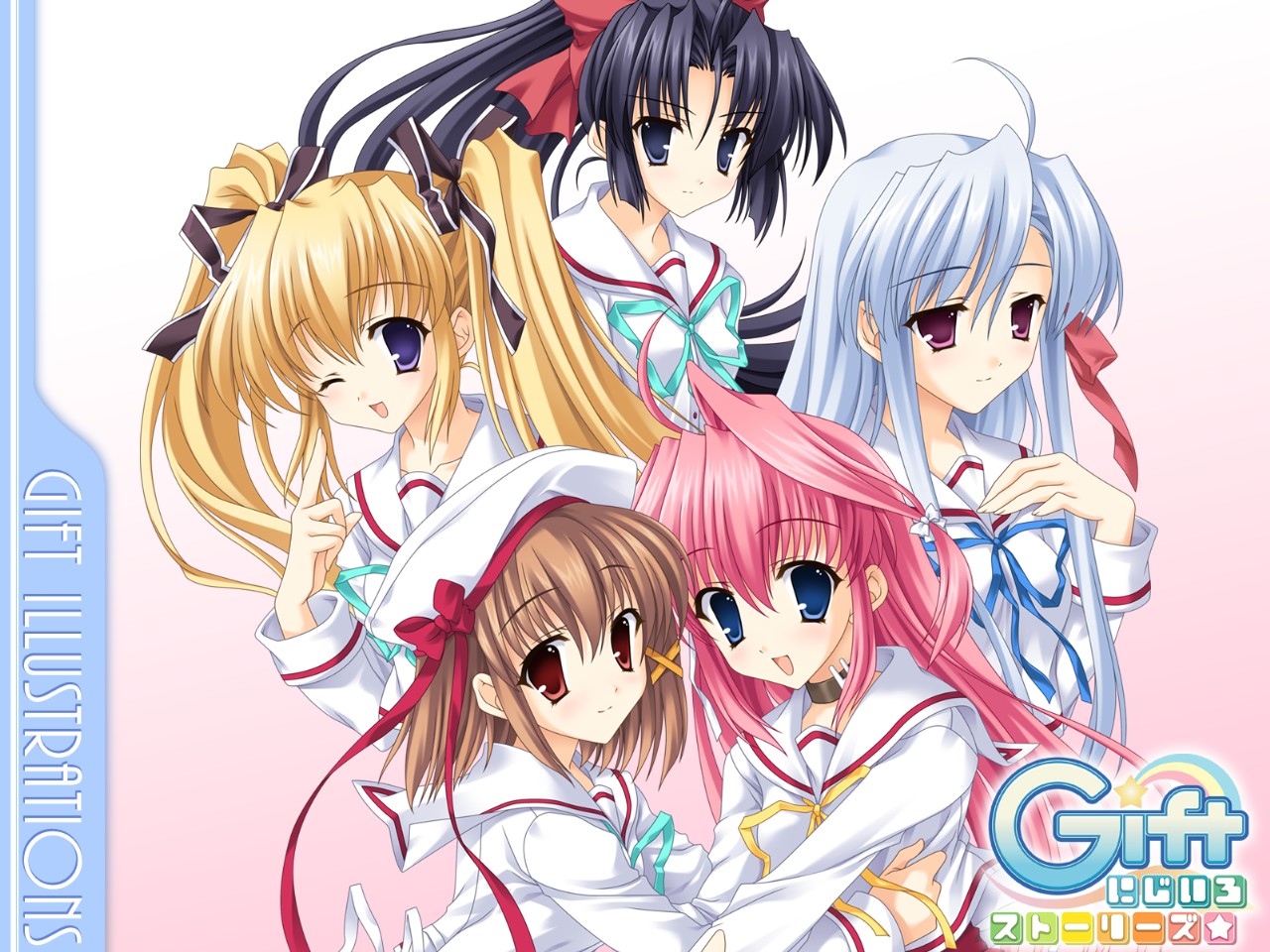 fujimiya_chisa, fukamine_riko, gift_(visual_novel), hokazono_rinka, kamishiro_yukari, konosaka_kirino