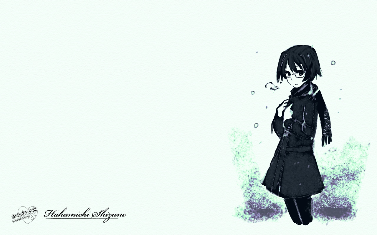 hakamichi_shizune, katawa_shoujo, snow, white