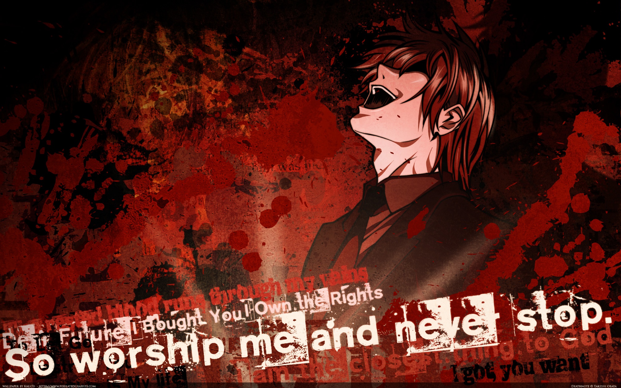 all_male, death_note, male, polychromatic, yagami_light