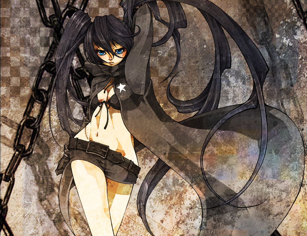 black_rock_shooter, kuroi_mato, sakura_(superbunnys)