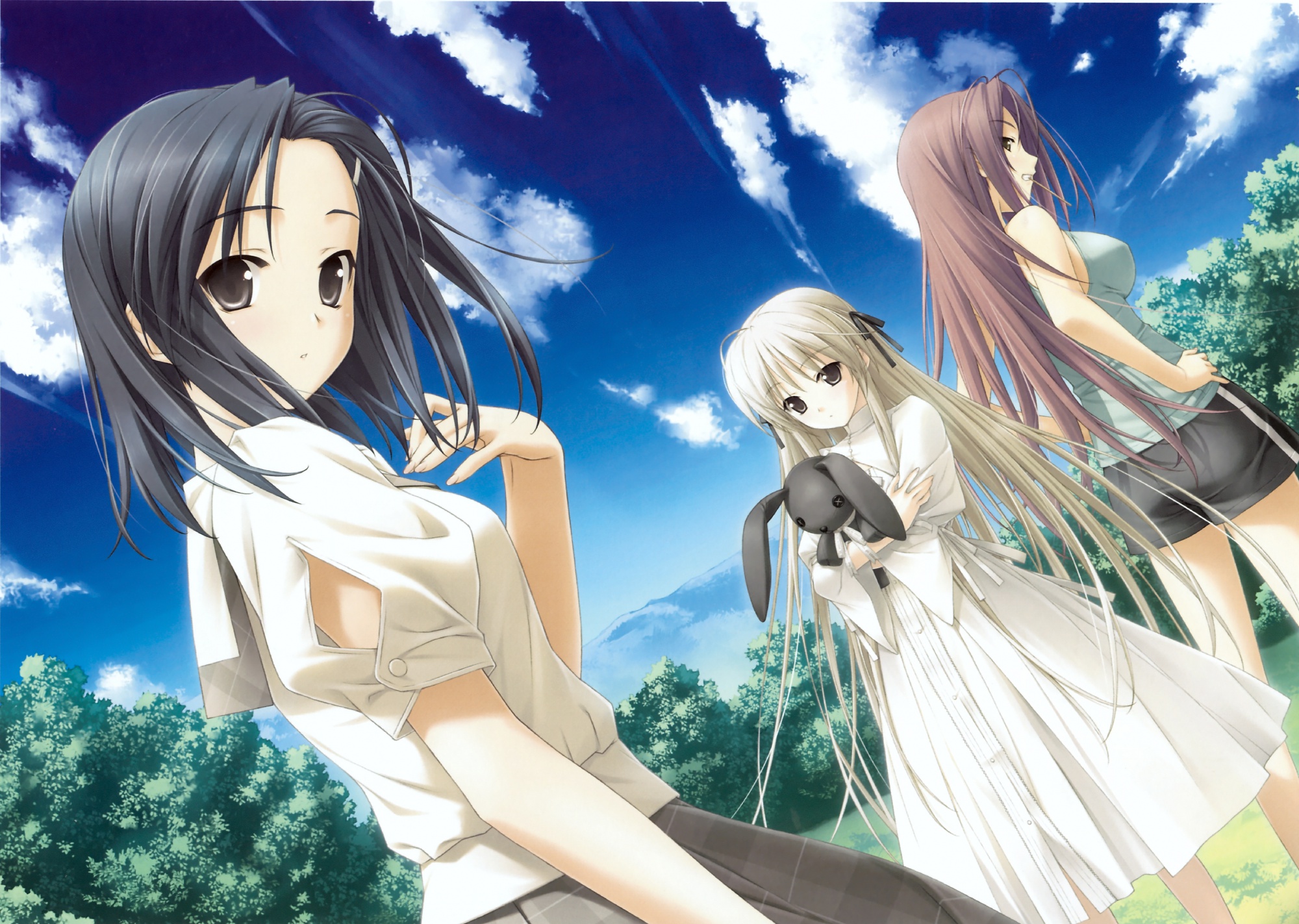 hashimoto_takashi, ifukube_yahiro, kasugano_sora, kuranaga_kozue, scan, yosuga_no_sora