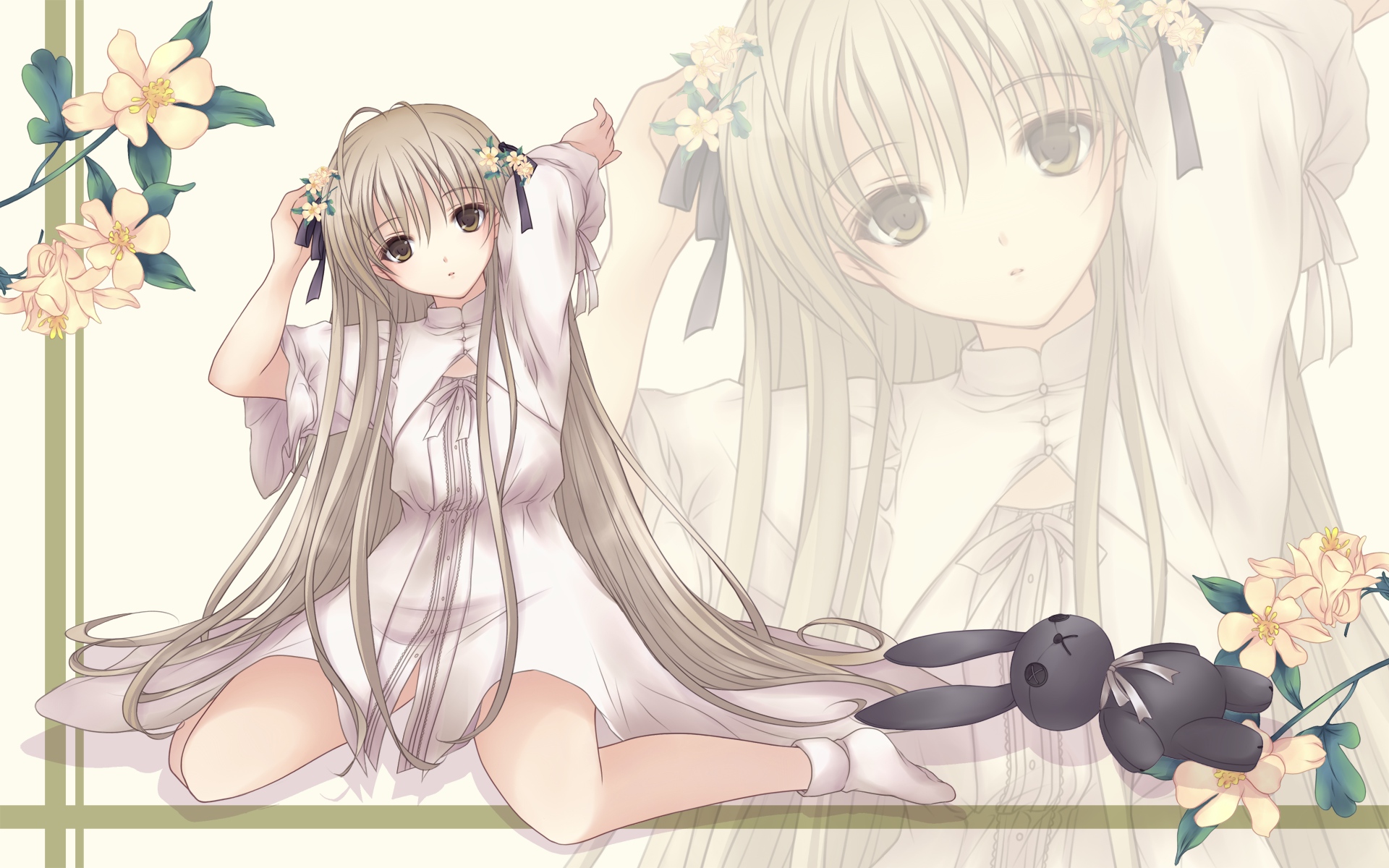 akino_subaru, dress, kasugano_sora, yosuga_no_sora