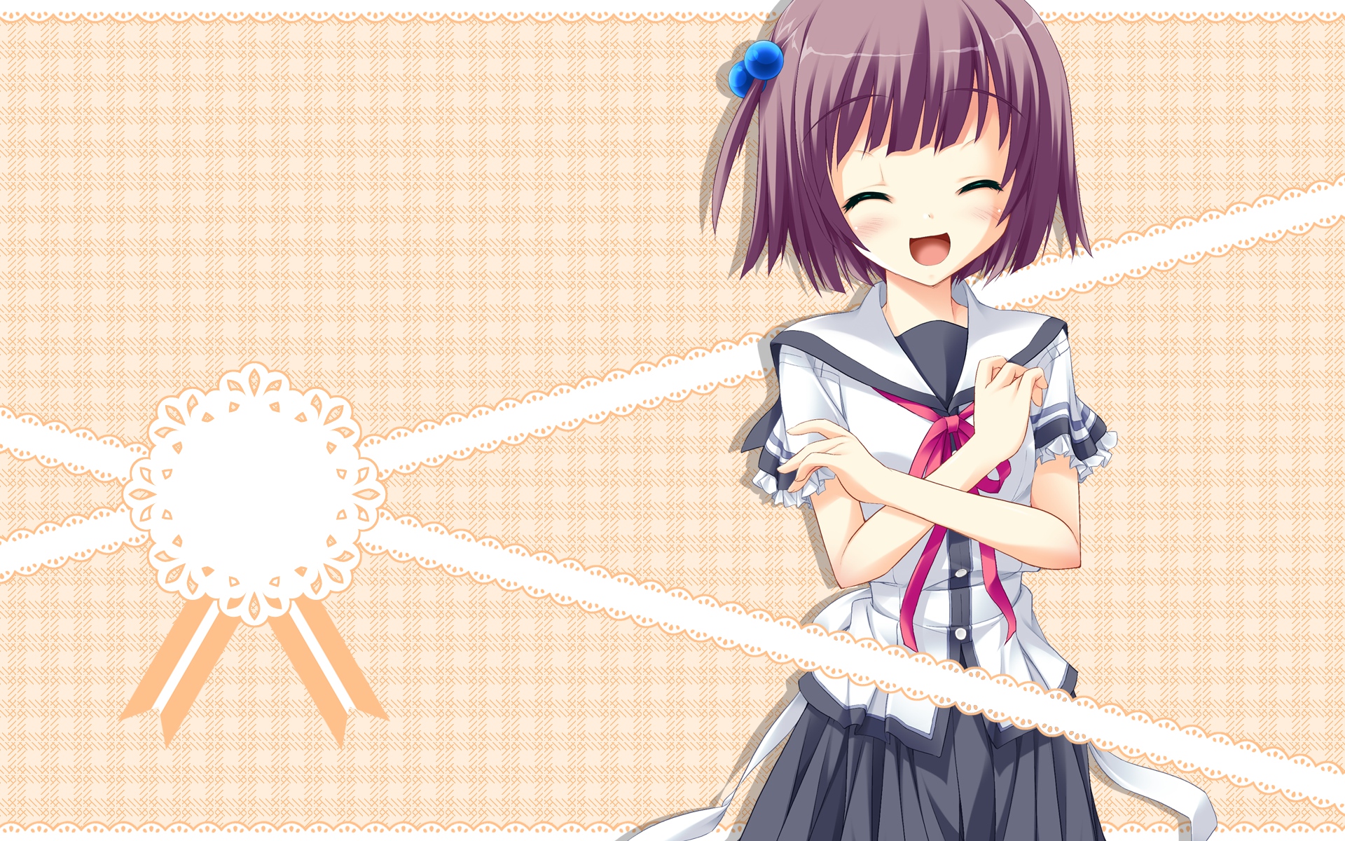 brown_hair, hashimoto_yuuki, koiiro_soramoyou, lucie, school_uniform, short_hair