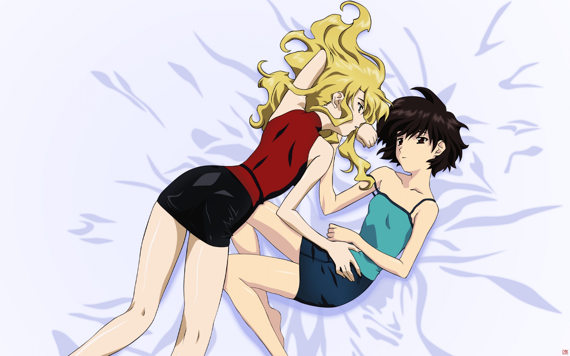 bed, mireille_bouquet, noir, vector, yuumura_kirika