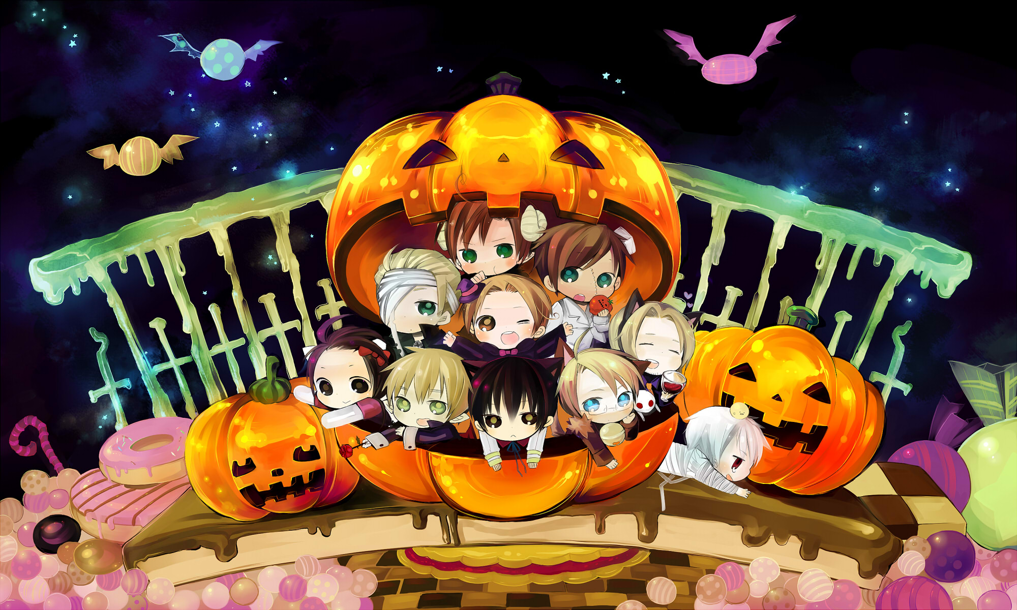 akisame_kou, all_male, america_(hetalia), anthropomorphism, axis_powers_hetalia, chibi, china_(hetalia), england_(hetalia)