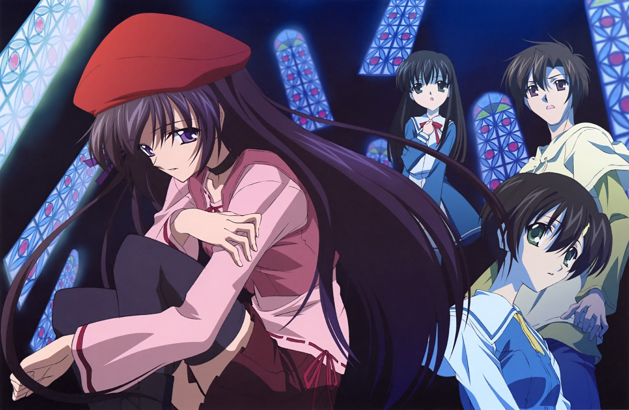 ishizuki_koyori, ishizuki_mana, morimiya_yorito, shihou_matsuri, sola