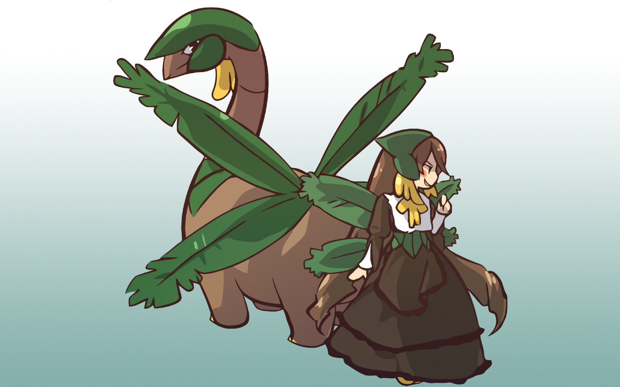 pokemon, rozen_maiden, suiseiseki, tropius