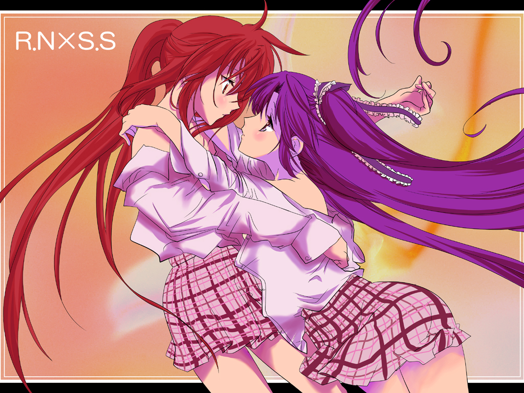 kannazuki_no_miko, little_busters!, natsume_rin, parody, sakayama_shinta, sasasegawa_sasami, shoujo_ai