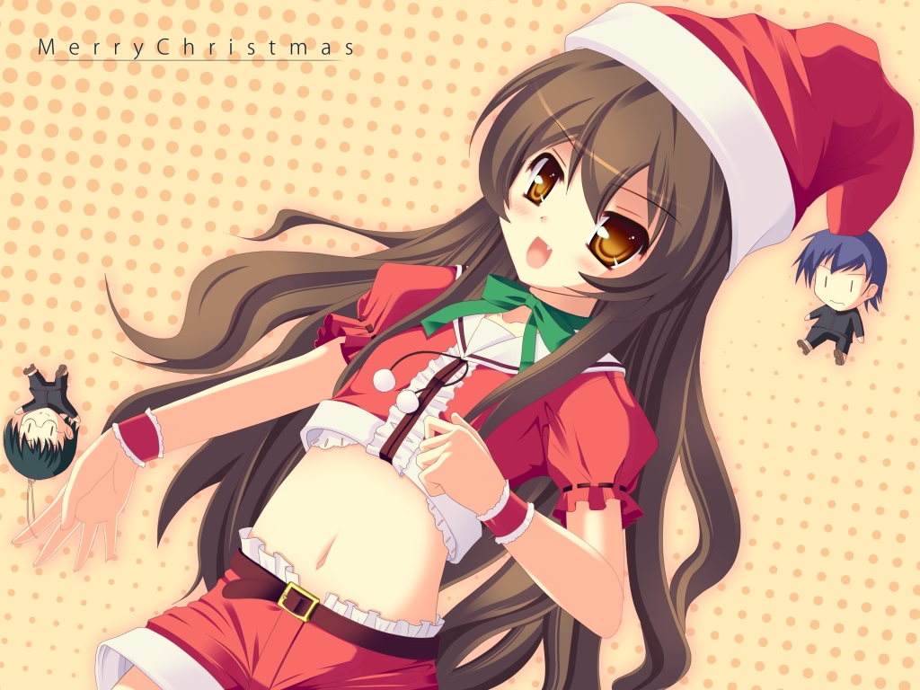 aisaka_taiga, christmas, kitamura_yuusaku, natsumiya_yuzu, takasu_ryuuji, toradora