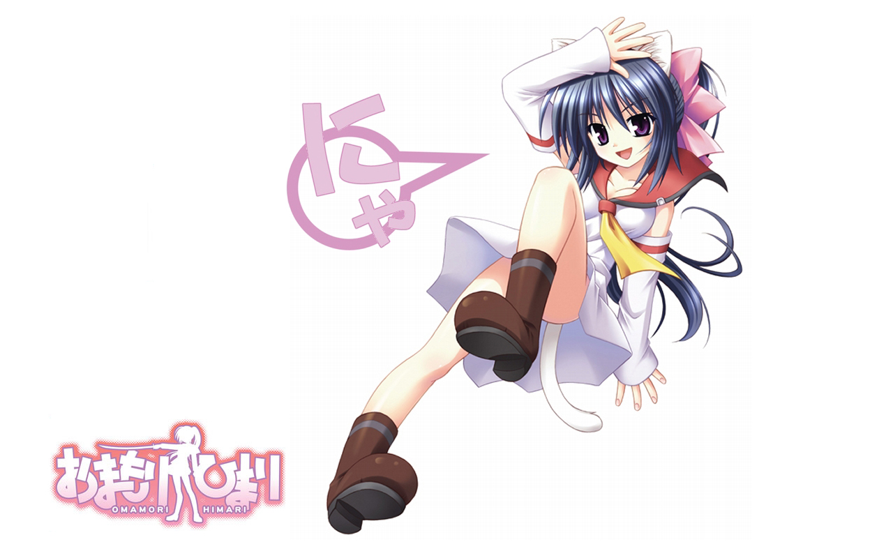 himari, omamori_himari, white