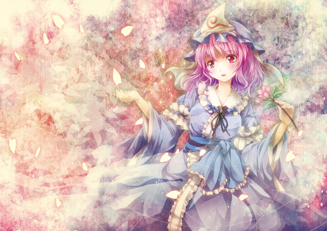 michii_yuuki, saigyouji_yuyuko, touhou