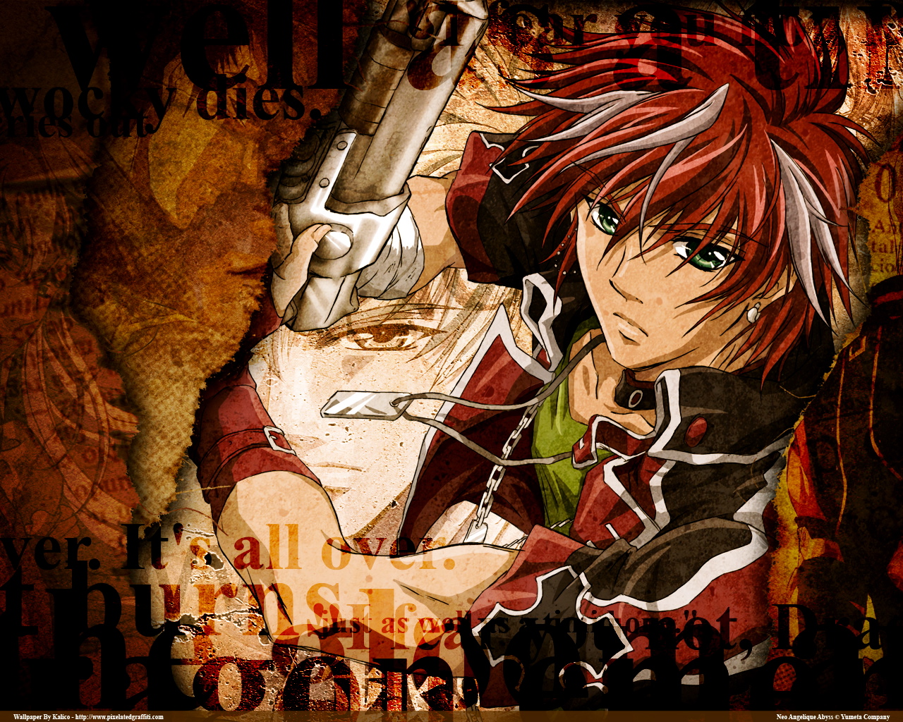 gloves, gun, neo_angelique_abyss, rayne, weapon
