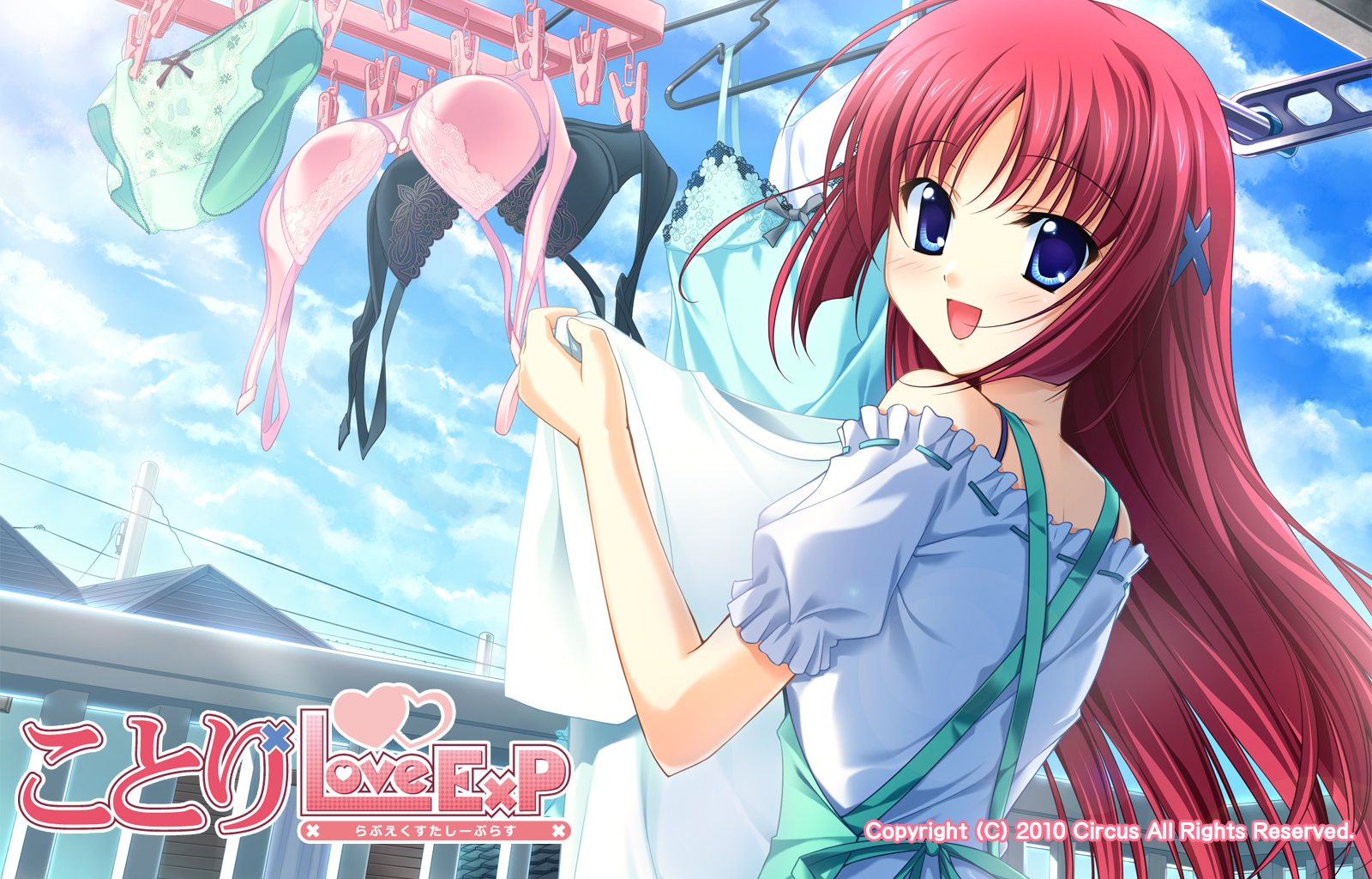 blue_eyes, da_capo, konata, kotori_love_ex_p, long_hair, red_hair, shirakawa_kotori