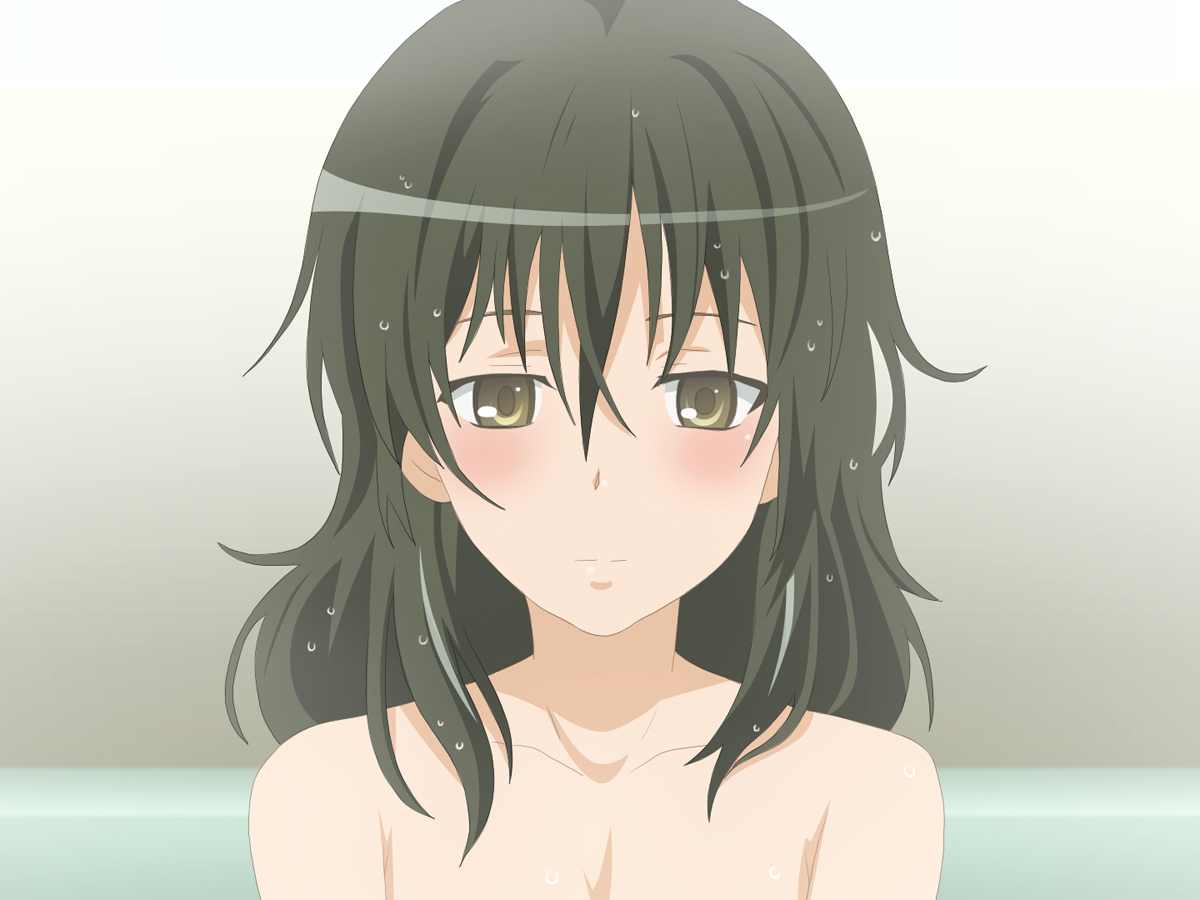 bath, black_hair, blush, close, long_hair, tessou_tsuzuri, to_aru_kagaku_no_railgun, to_aru_majutsu_no_index