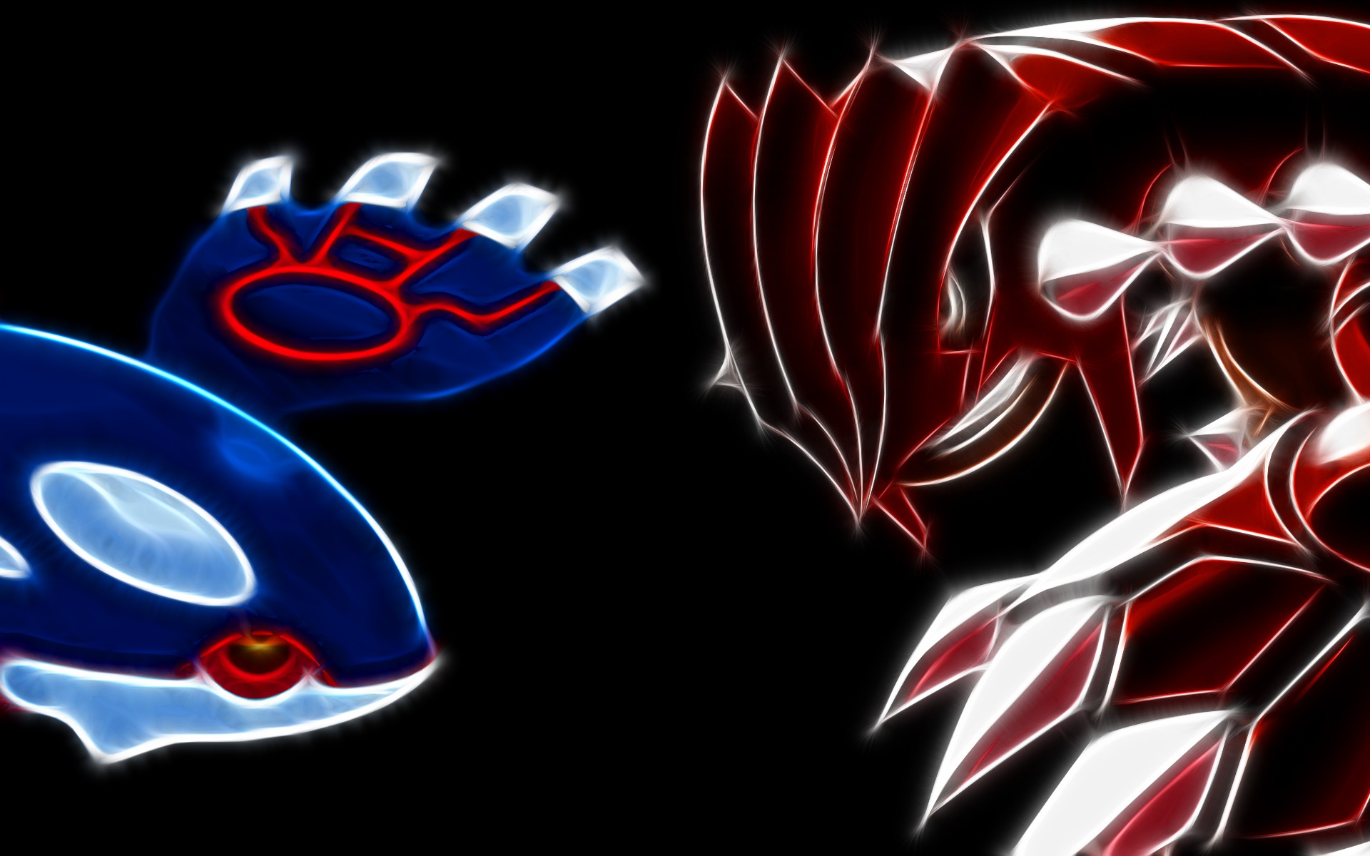groudon, kyogre, no_humans, pokemon