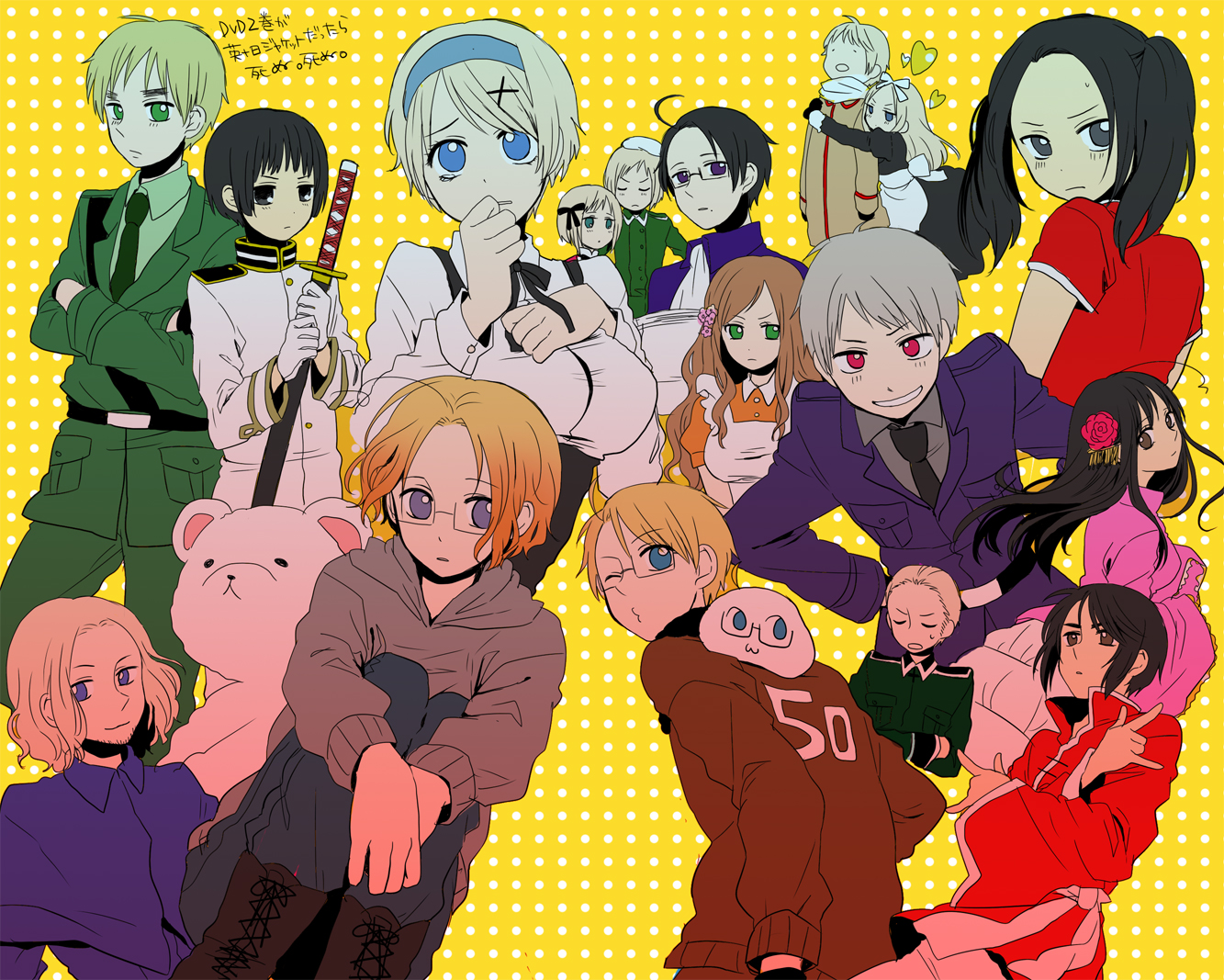 america_(hetalia), anthropomorphism, austria_(hetalia), axis_powers_hetalia, belarus_(hetalia), canada_(hetalia), china_(hetalia), england_(hetalia)