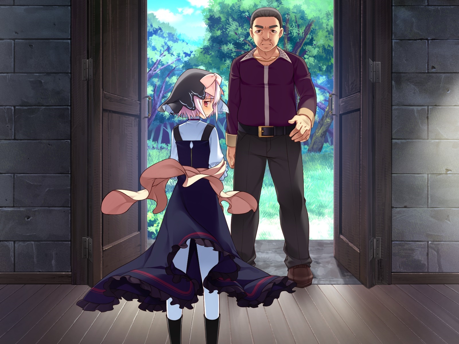 amakura, game_cg, himuro_sae, id_-rebirth_session-, male, pantyhose, root_nuko, tagme_(character)