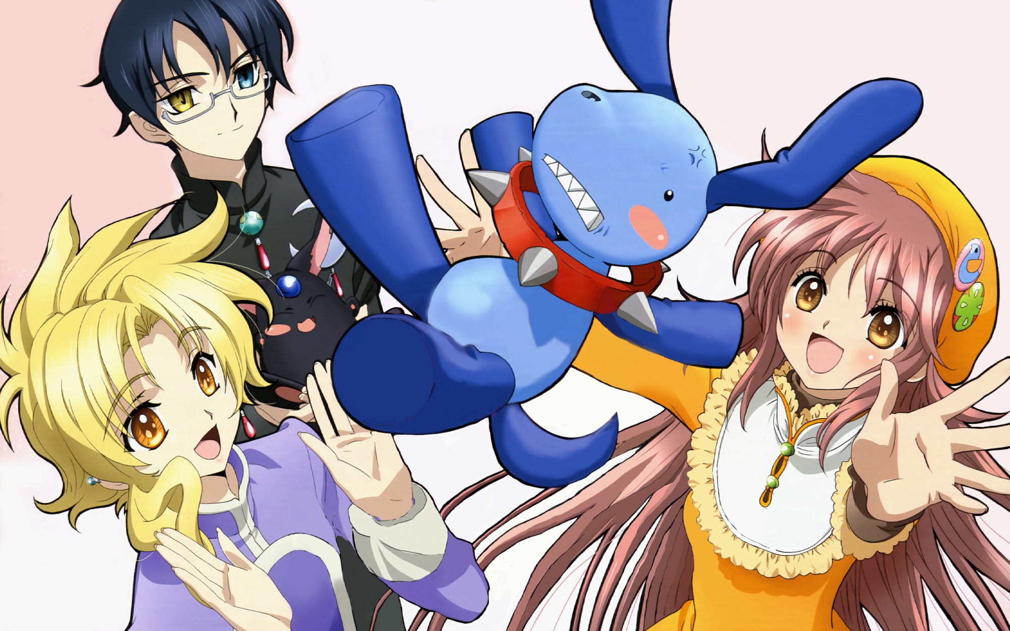 blood-c, hanato_kobato, ioryogi, kobato, kohaku_(kobato), male, mokona, watanuki_kimihiro