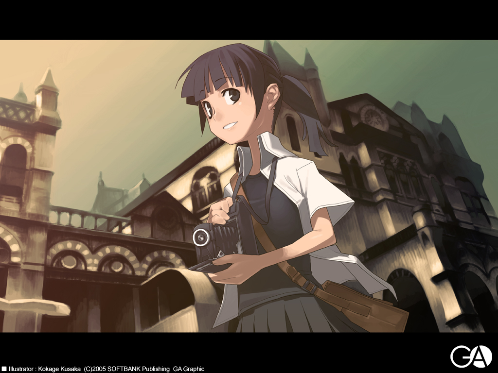 camera, gagraphic, kusaka_kokage, logo, watermark