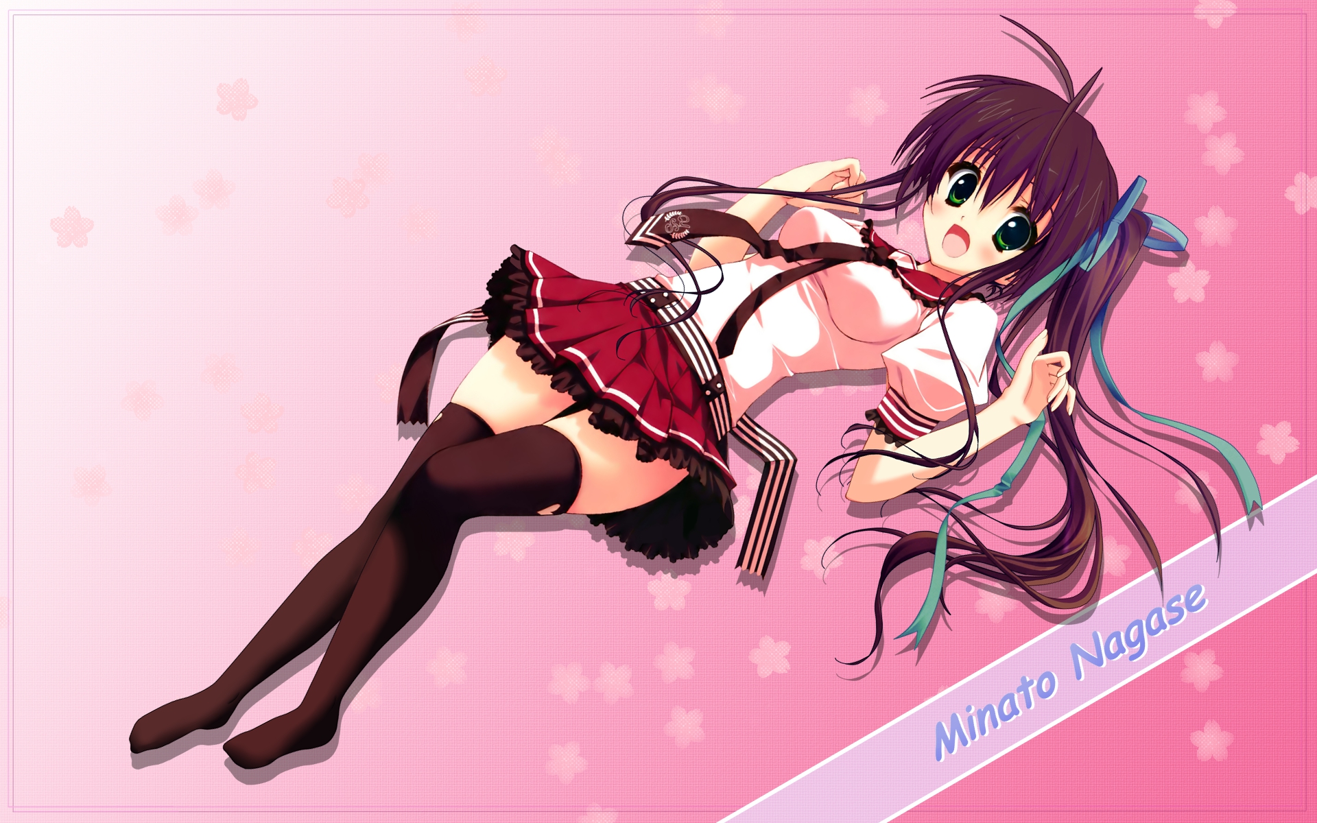 akane_iro_ni_somaru_saka, blush, feng, hoshizora_e_kakaru_hashi, nagase_minato, parody, ryohka, school_uniform