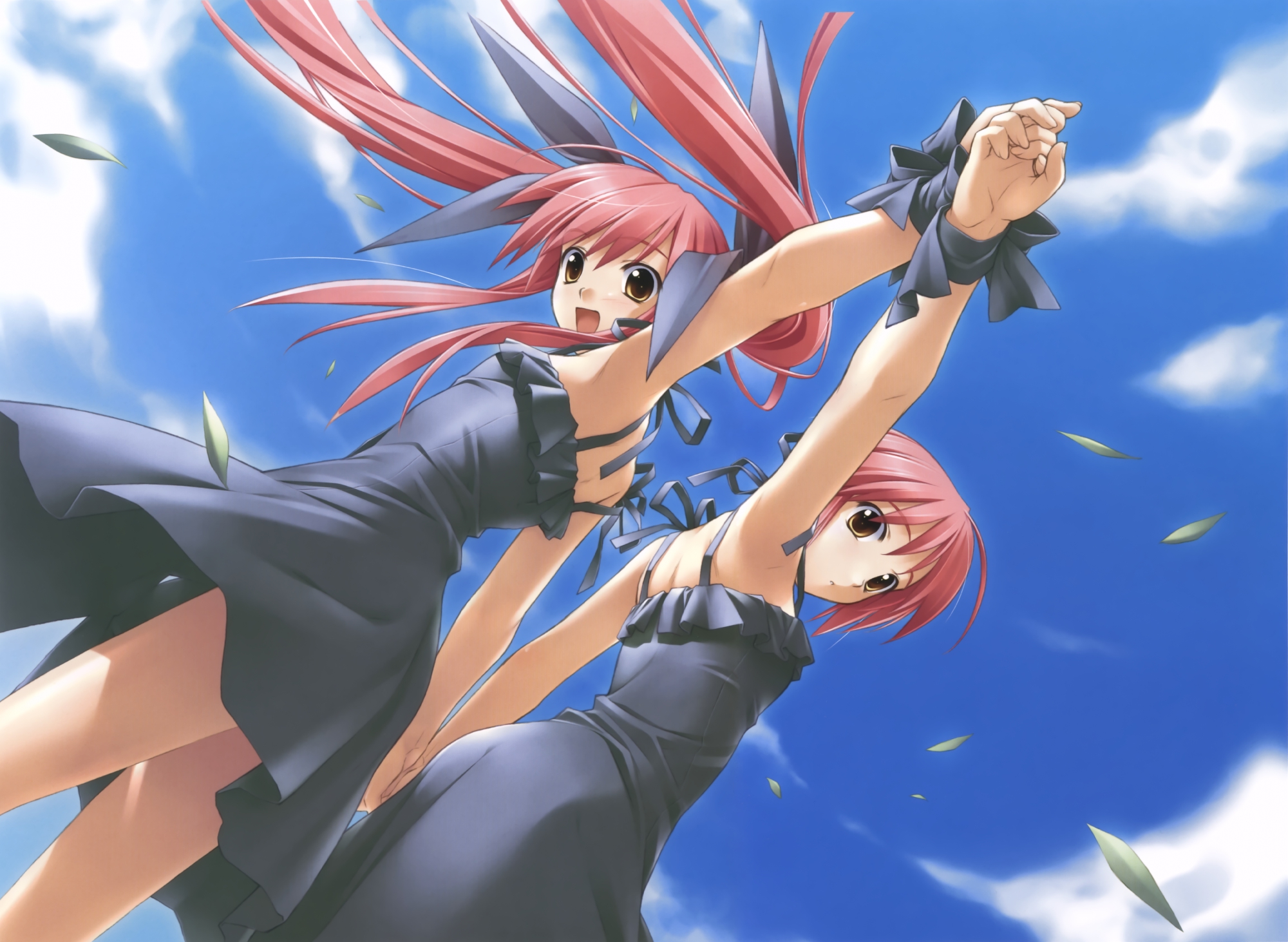 hashimoto_takashi, kousaka_alice, kousaka_maria, loli, scan, suigetsu, twins