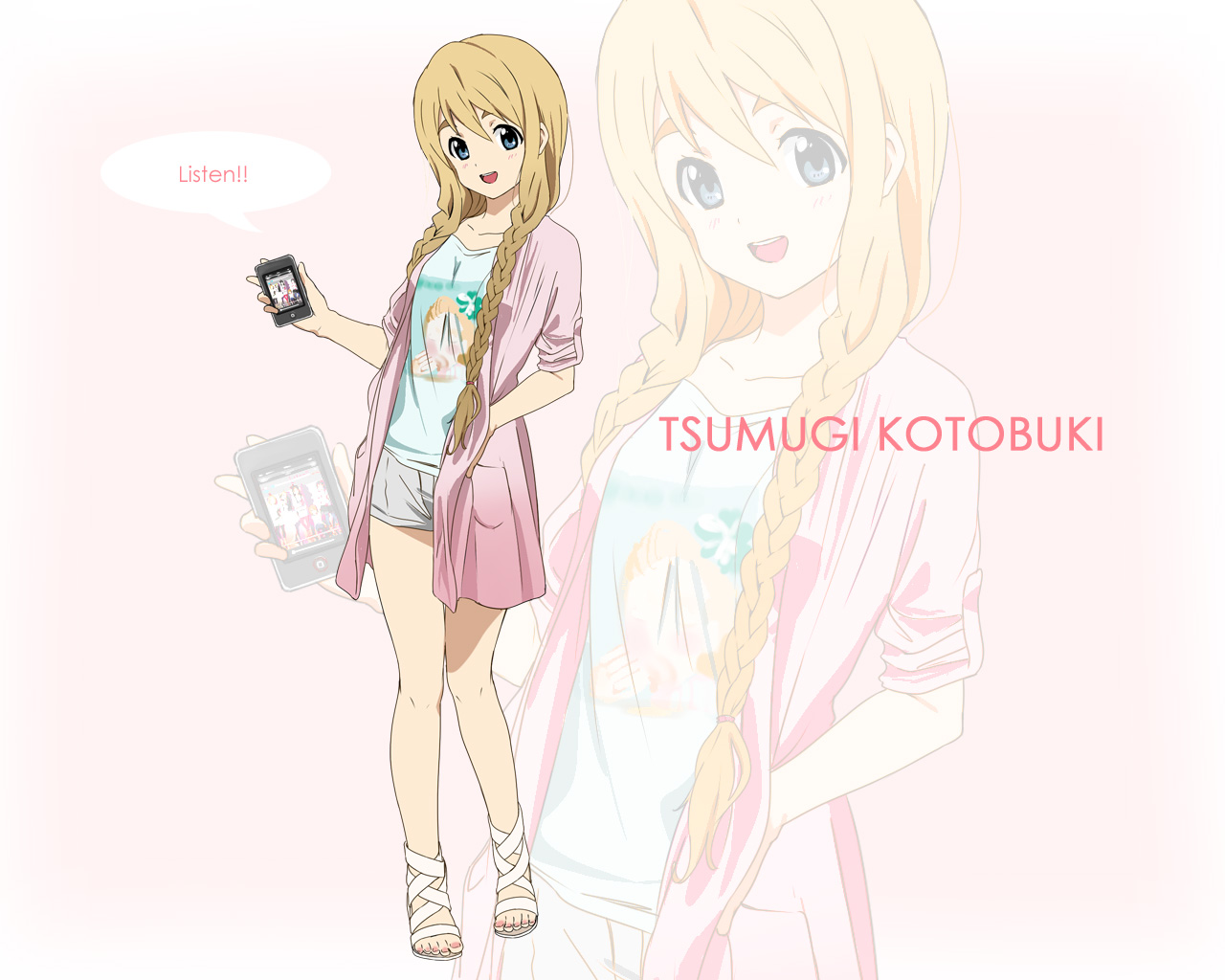 k-on!, kotobuki_tsumugi, saitoyu00, zoom_layer
