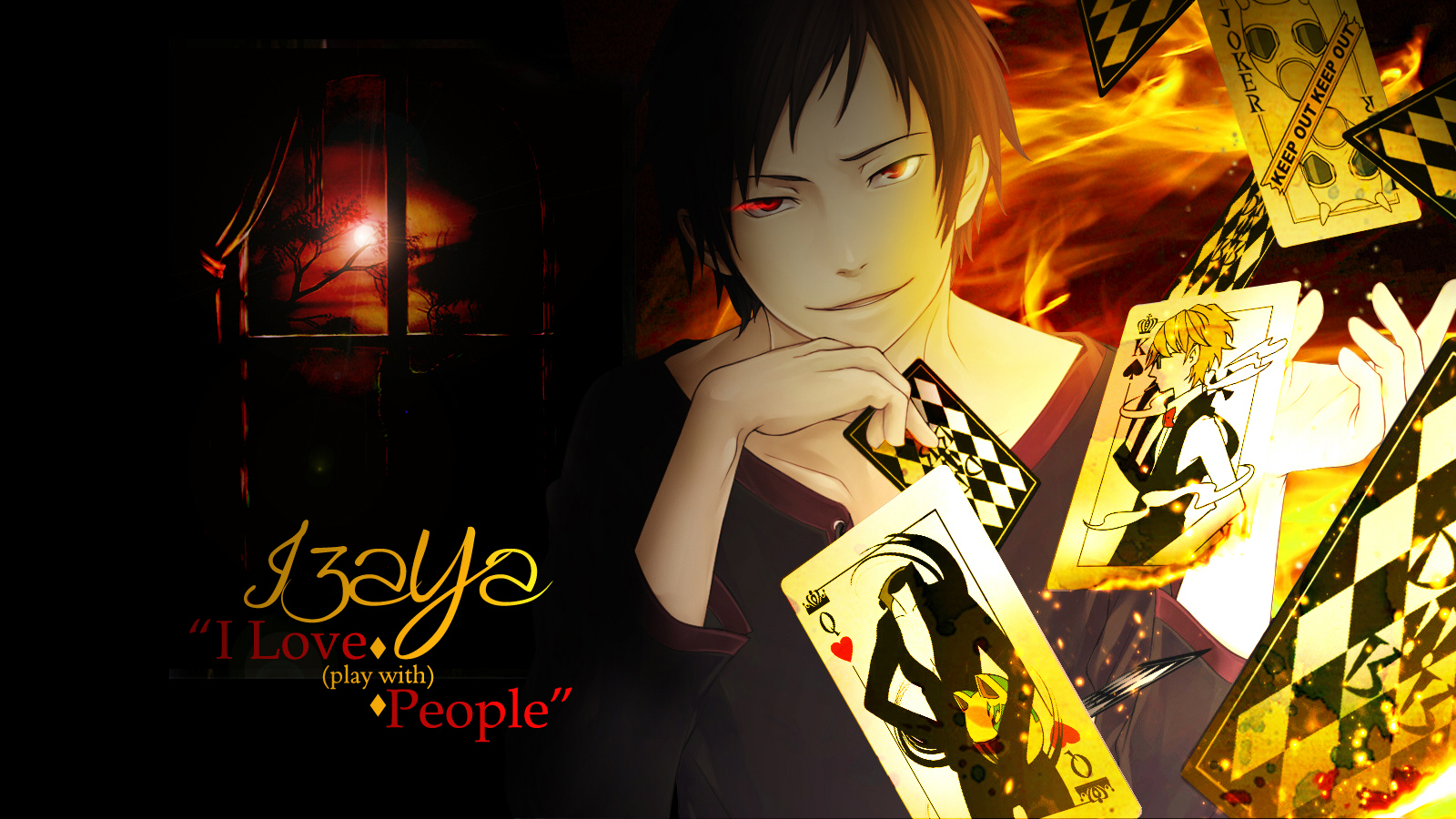 celty_sturluson, durarara!!, heiwajima_shizuo, kishitani_shingen, orihara_izaya