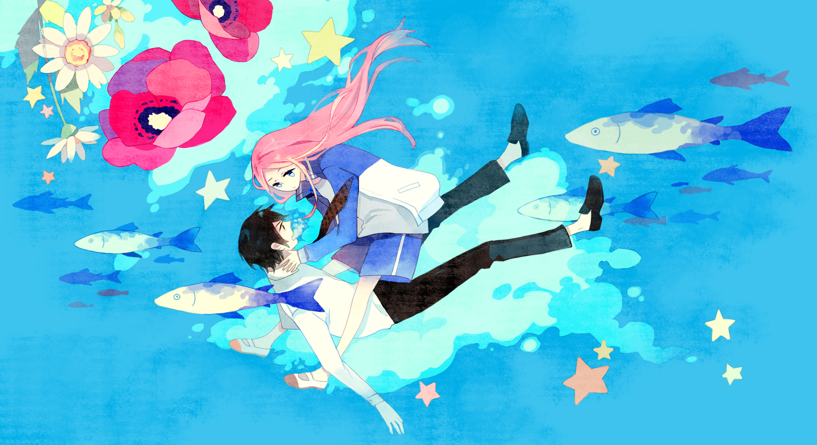 arakawa_under_the_bridge, ichinomiya_kou, kyang692, nino_(arakawa_under_the_bridge)