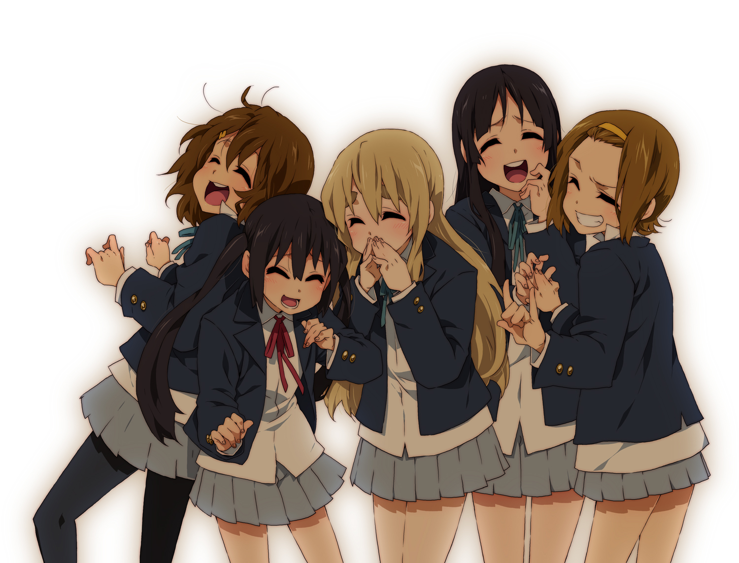 akiyama_mio, hirasawa_yui, k-on!, kotobuki_tsumugi, nakano_azusa, pantyhose, ringo78, school_uniform