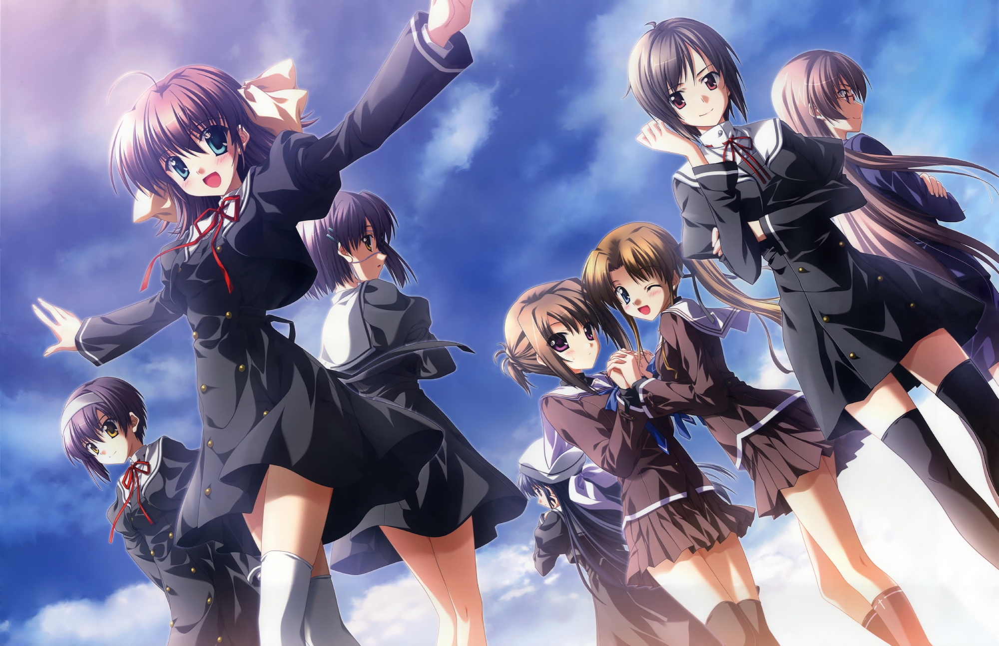 amamiya_akari, amamiya_yuuko, ef, ef_a_fairy_tale_of_the_two, hayama_mizuki, minori, miyamura_miyako, shindou_chihiro, shindou_kei