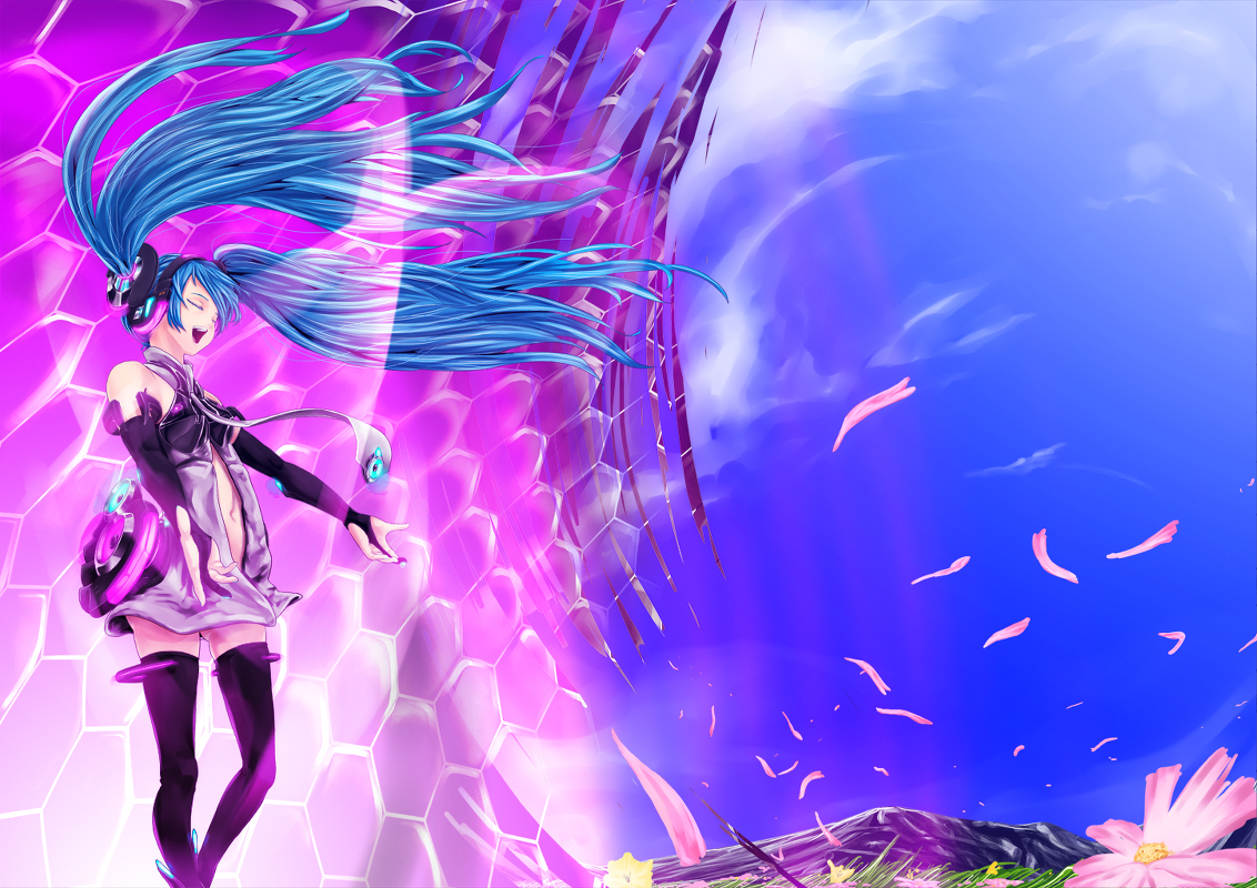 hamu_no_jin, hatsune_miku, miku_append, twintails, vocaloid