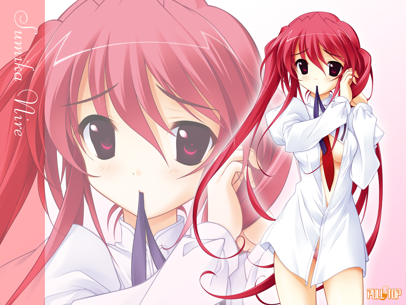 haruka_ni_aogi_uruwashi_no, nire_sumika, red_eyes, red_hair