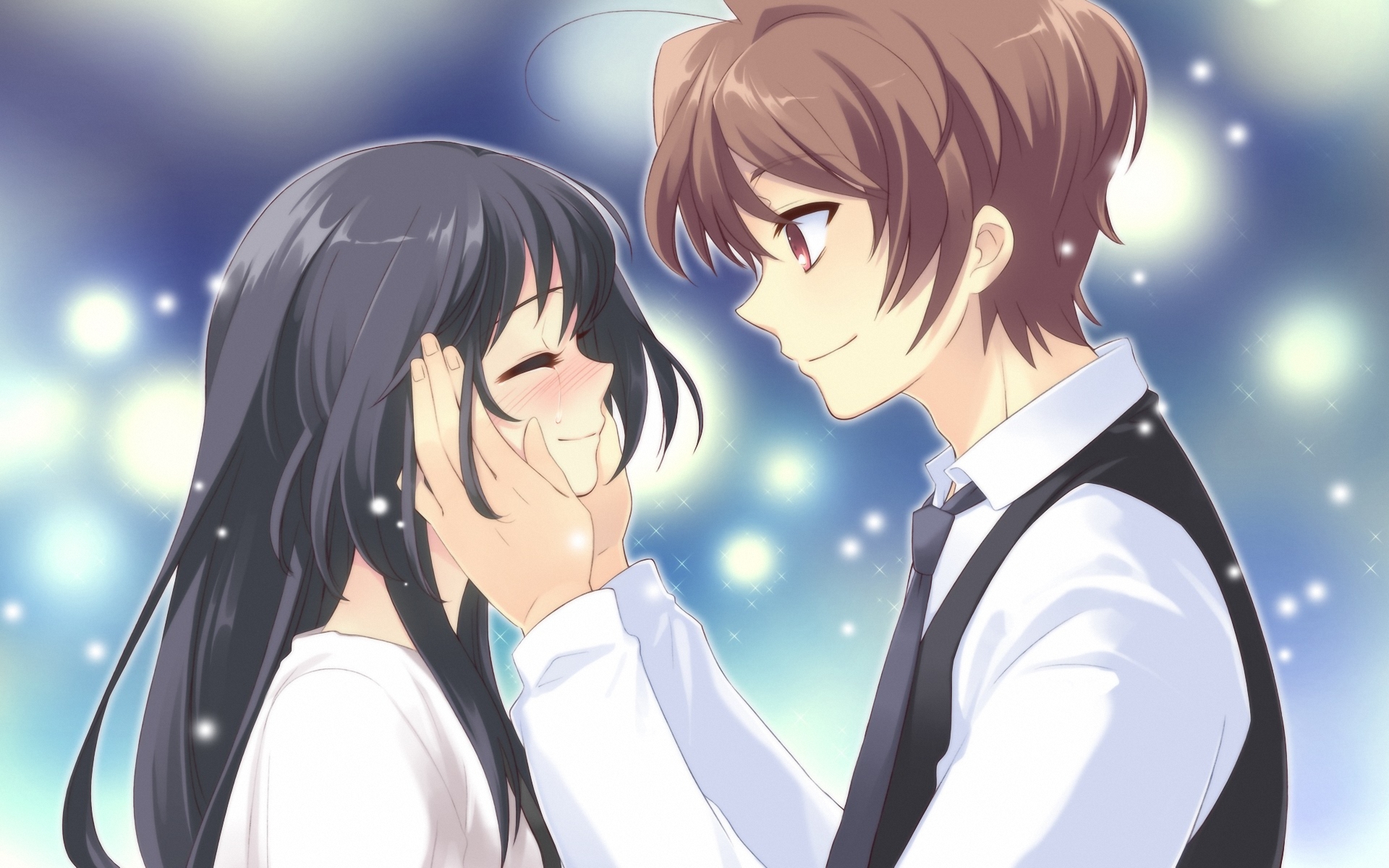 blush, crying, flyable_heart, itou_noiji, katsuragi_syo, kimi_no_nagori_wa_shizuka_ni_yurete, shirasagi_mayuri, tears
