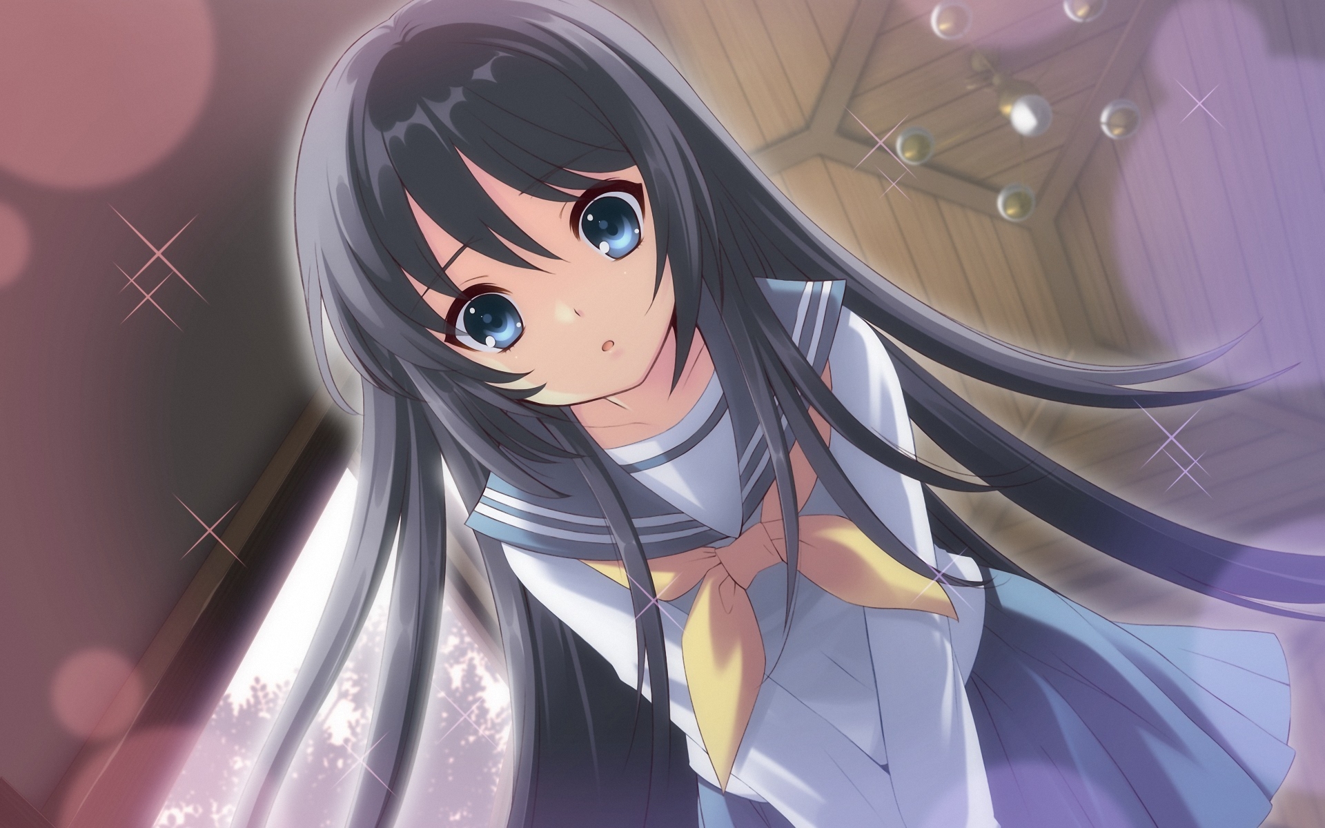 flyable_heart, itou_noiji, kimi_no_nagori_wa_shizuka_ni_yurete, school_uniform, shirasagi_mayuri