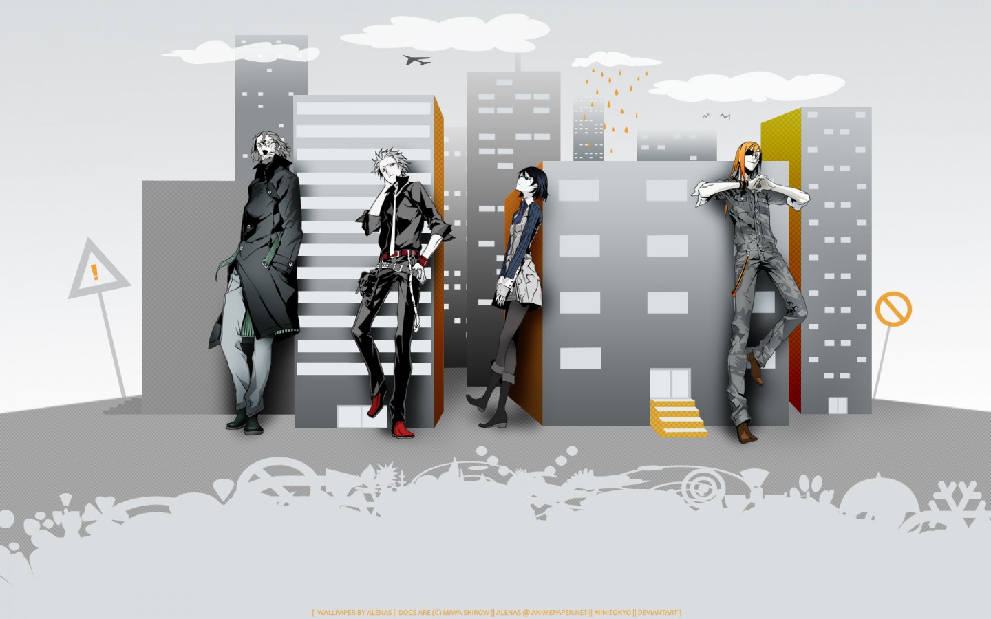 badou_nails, dogs:_bullets_&_carnage, fuyumine_naoto, haine_rammsteiner, mihai_mihaeroff