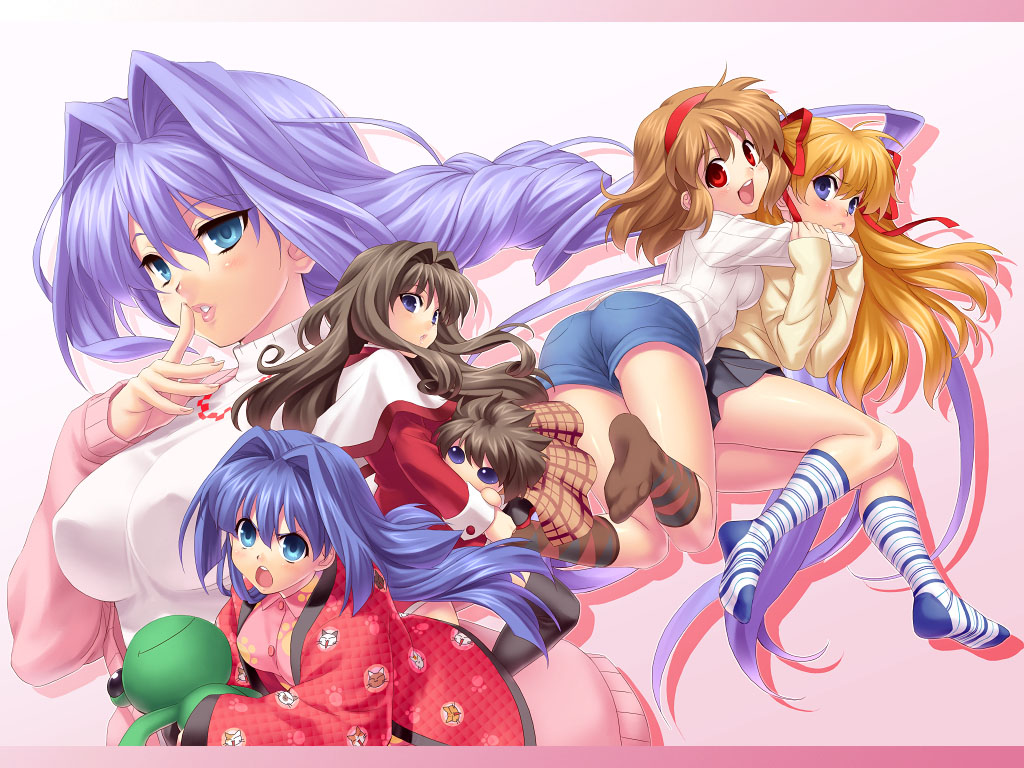 kanon, minase_akiko, minase_nayuki, misaka_kaori, misaka_shiori, sawatari_makoto, tsukimiya_ayu