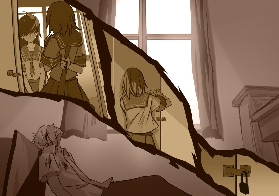 as109, denpa_teki_na_kanojo, juuzawa_juu, monochrome, ochibana_ame, satsuki_miya