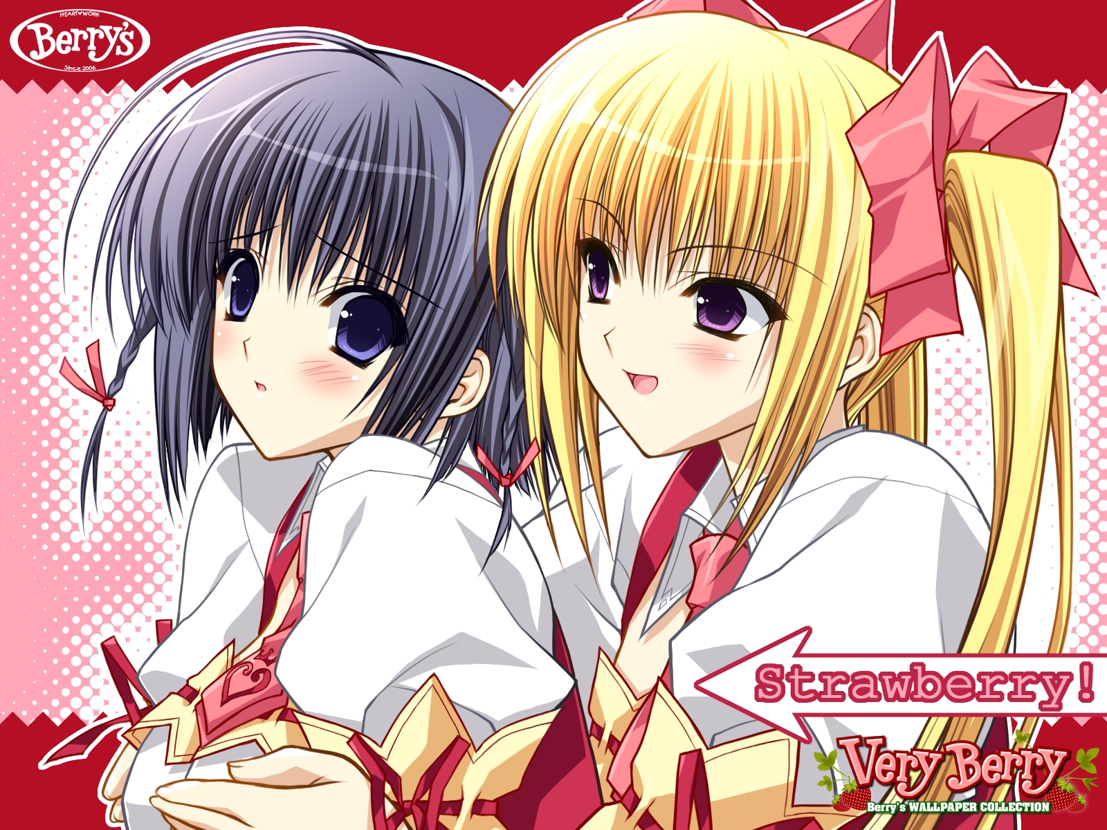 2girls, berrys, breast_grab, izutsu_aya, sphere, suzuhira_hiro
