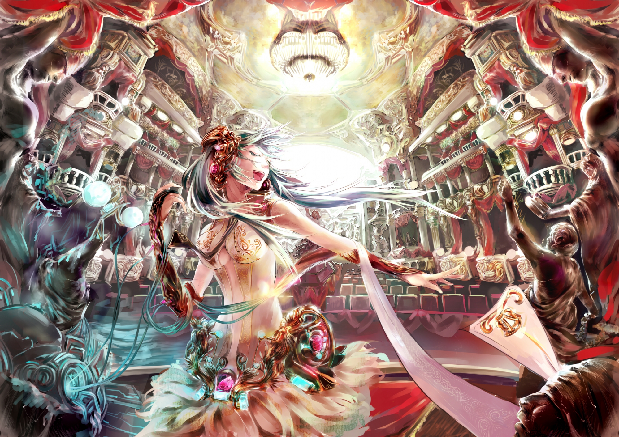 antiquewhite, hatsune_miku, miku_append, twintails, vocaloid