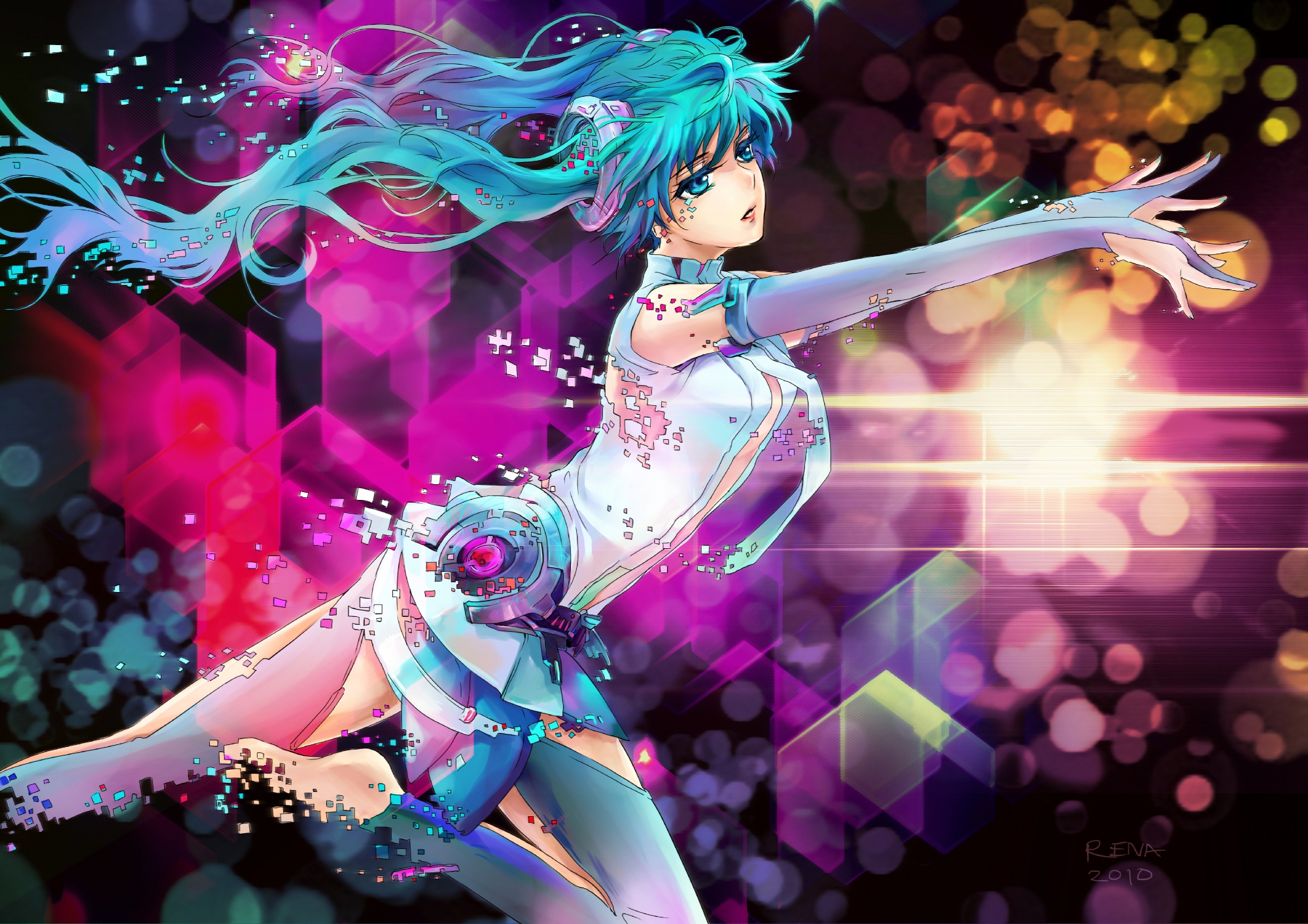 bunny_shake, hatsune_miku, miku_append, twintails, vocaloid