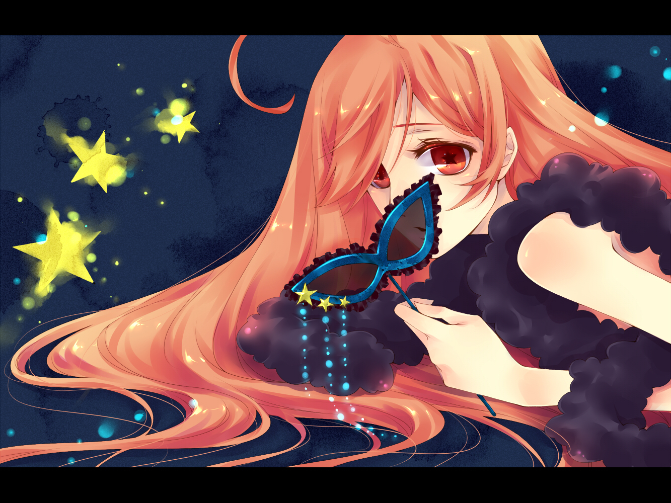 mask, miki_(vocaloid), natsuki0910, stars, vocaloid