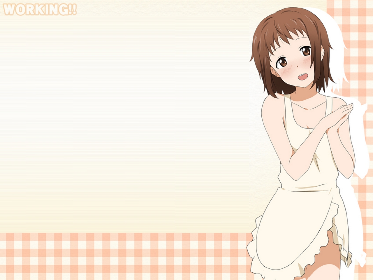 jpeg_artifacts, takanashi_nazuna, working!!