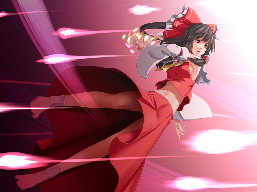 brown_hair, hakurei_reimu, japanese_clothes, kenntairui, miko, red_eyes, touhou
