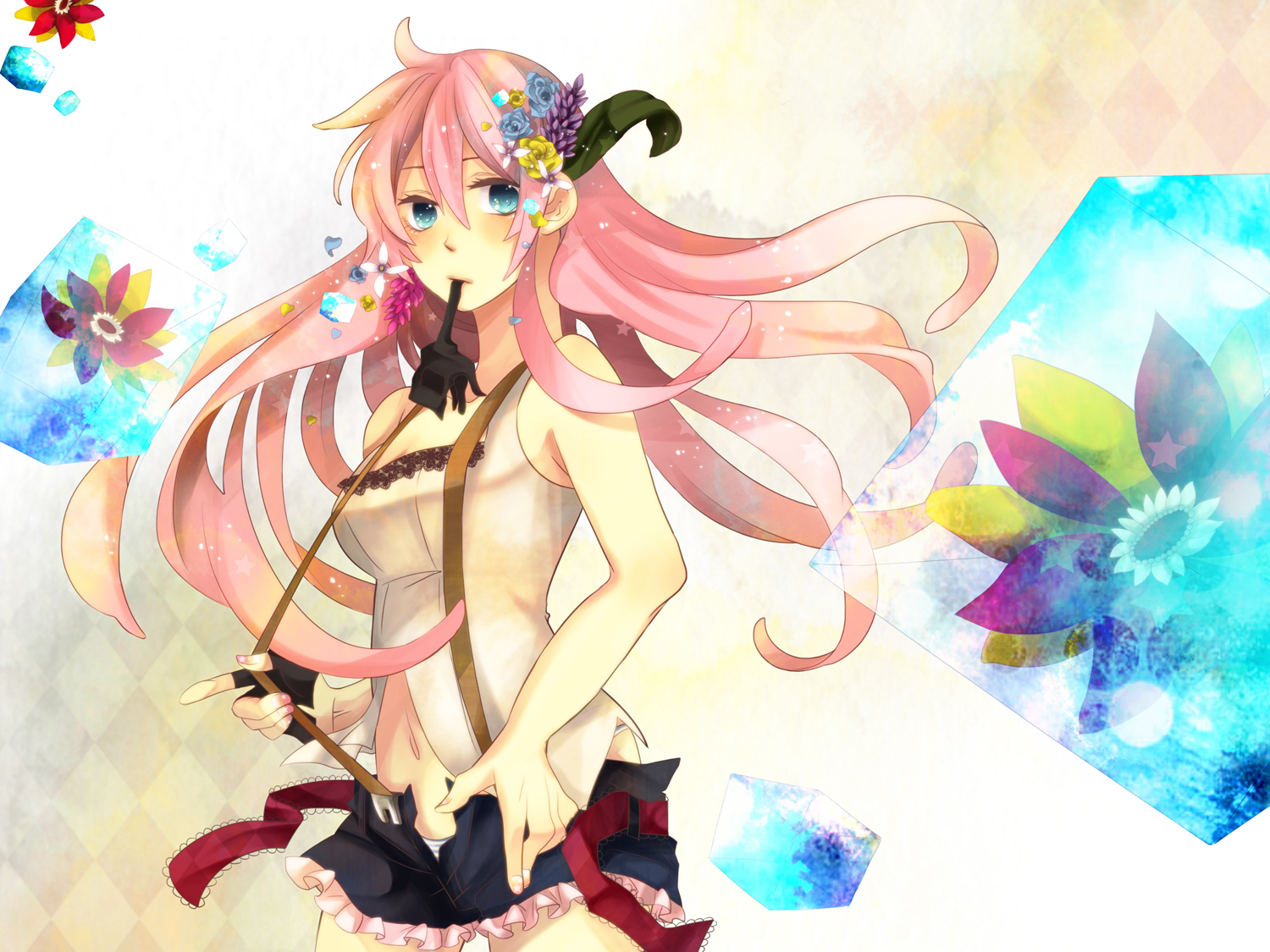 ichinose_(sorario), megurine_luka, vocaloid