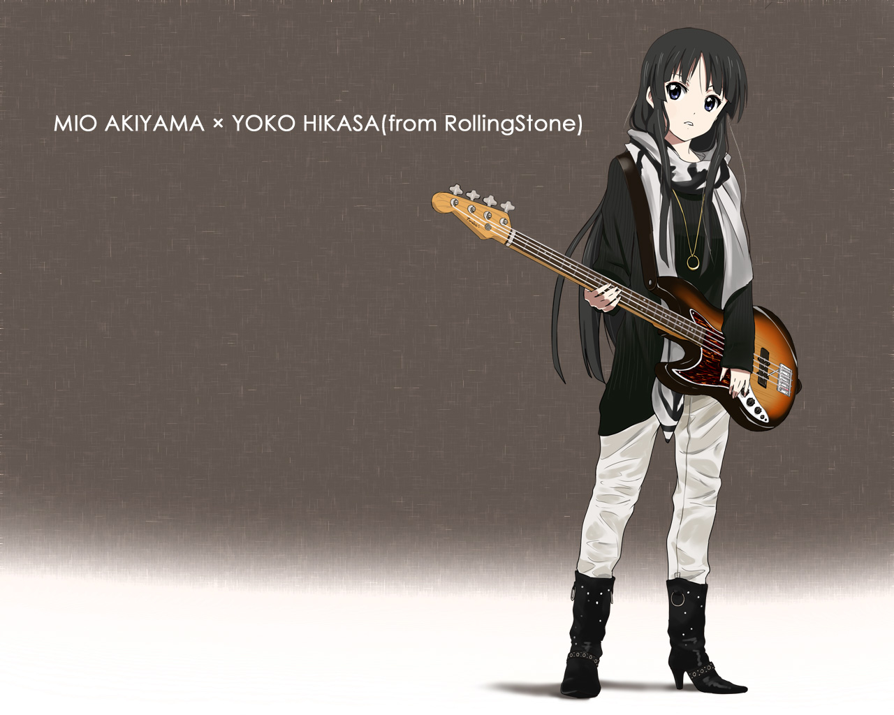 akiyama_mio, guitar, instrument, k-on!, saitoyu00