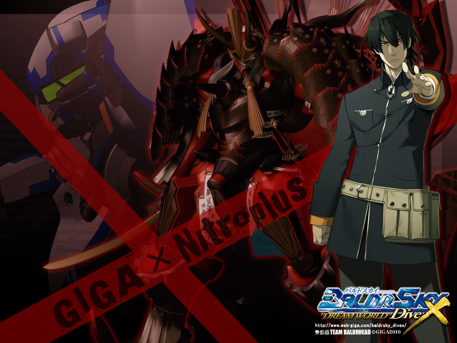 all_male, baldr_sky, giga, jpeg_artifacts, male, mecha, minato_kageaki, nitroplus