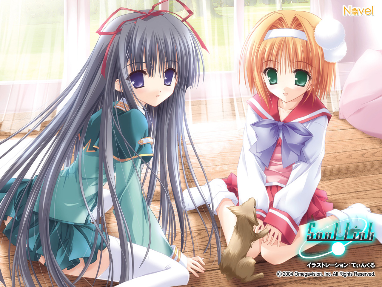 inatsuki_nanami, nagase_sayaka, soul_link, tinkle