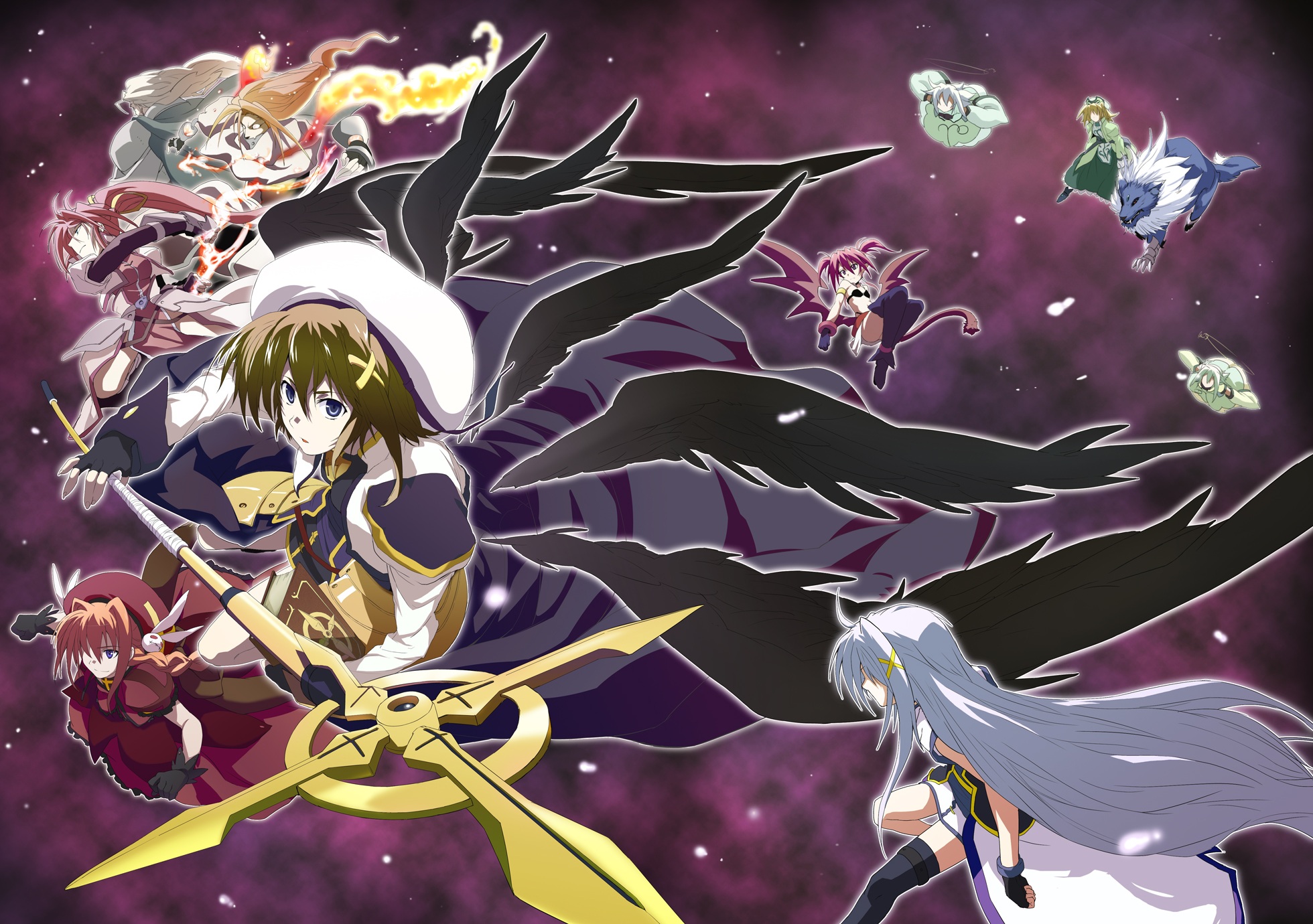 agito_(mahou_shoujo_lyrical_nanoha_strikers), mahou_shoujo_lyrical_nanoha, mahou_shoujo_lyrical_nanoha_strikers, reinforce_zwei, shamal, signum, vita, yagami_hayate, yuu-yuu, zafira